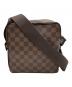 LOUIS VUITTON (ルイ ヴィトン) ダミエ オラフPM ショルダーバッグ ブラウン：80000円