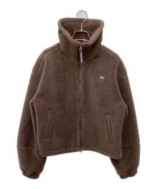 THE NORTH FACE（ザ ノース フェイス）の古着「Puffy Fleece Jacket」｜ブラウン