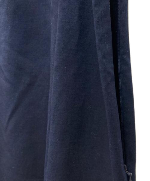 BLUE LABEL CRESTBRIDGE（ブルーレーベルクレストブリッジ）BLUE LABEL CRESTBRIDGE (ブルーレーベルクレストブリッジ) ハートネックポンチワンピース ネイビー サイズ:Mの古着・服飾アイテム