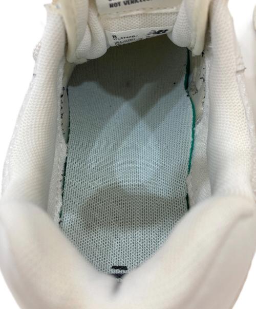 NEW BALANCE（ニューバランス）NEW BALANCE (ニューバランス) 厚底スニーカー ベージュ サイズ:24cmの古着・服飾アイテム
