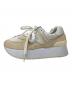 NEW BALANCE (ニューバランス) 厚底スニーカー ベージュ サイズ:24cm：5000円