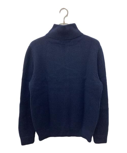 LAMBERTO LOSANI（ランベルト ロザーニ）LAMBERTO LOSANI (ランベルト ロザーニ) ドライバーズカシミヤニット ネイビー サイズ:SIZE50の古着・服飾アイテム