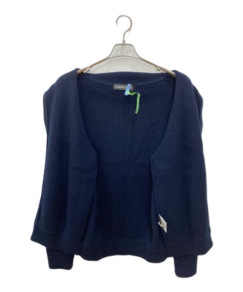 LAMBERTO LOSANI（ランベルト ロザーニ）LAMBERTO LOSANI (ランベルト ロザーニ) ドライバーズカシミヤニット ネイビー サイズ:SIZE50の古着・服飾アイテム