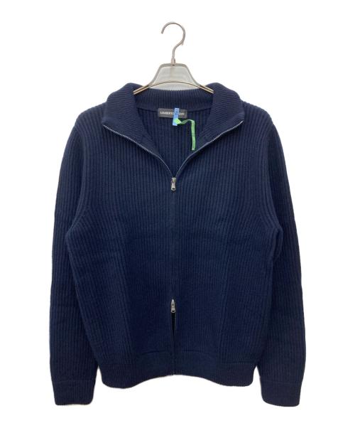 LAMBERTO LOSANI（ランベルト ロザーニ）LAMBERTO LOSANI (ランベルト ロザーニ) ドライバーズカシミヤニット ネイビー サイズ:SIZE50の古着・服飾アイテム