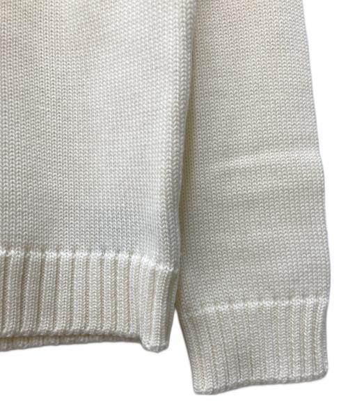 Zanone（ザノーネ）Zanone (ザノーネ) 5ゲージSLIM FIT タートルネックニット アイボリー サイズ:SIZE 52の古着・服飾アイテム