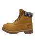 Timberland (ティンバーランド) WOOLRICH (ウールリッチ) 6inch PREMIUM with WOOLRICH Fabric ブラウン サイズ:27㎝：10000円