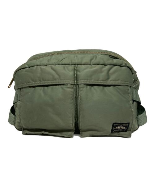 PORTER（ポーター）PORTER (ポーター) WAIST BAG カーキの古着・服飾アイテム