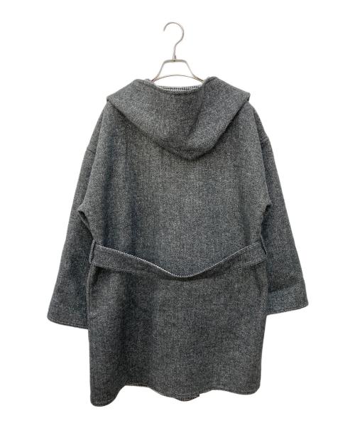 SPECCHIO（スペッチオ）SPECCHIO (スペッチオ) ダブルフェイスラップコート グレー サイズ:40の古着・服飾アイテム
