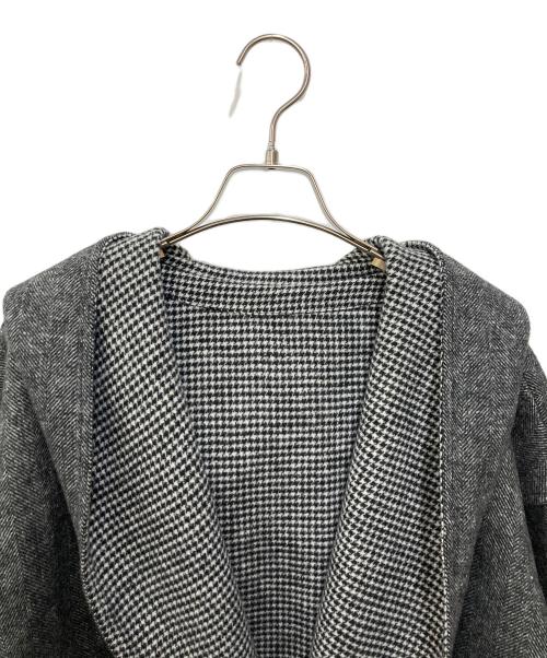 SPECCHIO（スペッチオ）SPECCHIO (スペッチオ) ダブルフェイスラップコート グレー サイズ:40の古着・服飾アイテム