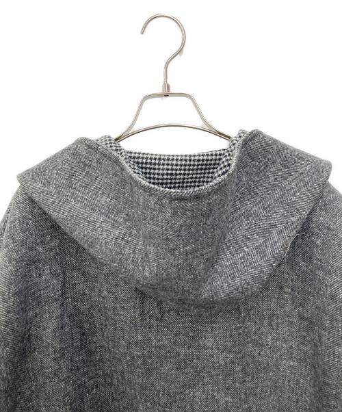 SPECCHIO（スペッチオ）SPECCHIO (スペッチオ) ダブルフェイスラップコート グレー サイズ:40の古着・服飾アイテム