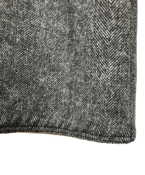 SPECCHIO（スペッチオ）SPECCHIO (スペッチオ) ダブルフェイスラップコート グレー サイズ:40の古着・服飾アイテム