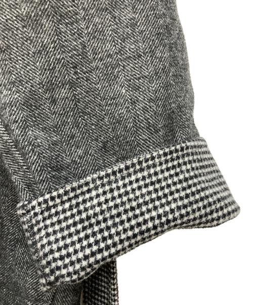 SPECCHIO（スペッチオ）SPECCHIO (スペッチオ) ダブルフェイスラップコート グレー サイズ:40の古着・服飾アイテム