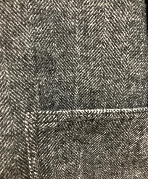 SPECCHIO（スペッチオ）SPECCHIO (スペッチオ) ダブルフェイスラップコート グレー サイズ:40の古着・服飾アイテム