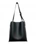 epor (エポール) Y BAG SHOULDER LARGE ブラック：8000円