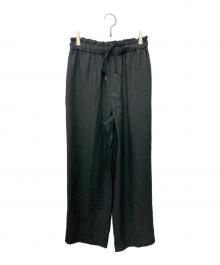 BEARDSLEY（ビアズリー）の古着「ストレッチジョーゼットパンツ」｜グレー