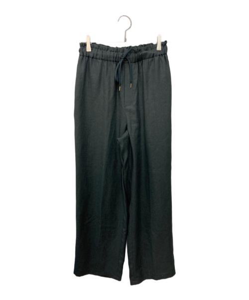 BEARDSLEY（ビアズリー）BEARDSLEY (ビアズリー) ストレッチジョーゼットパンツ グレー サイズ:１の古着・服飾アイテム