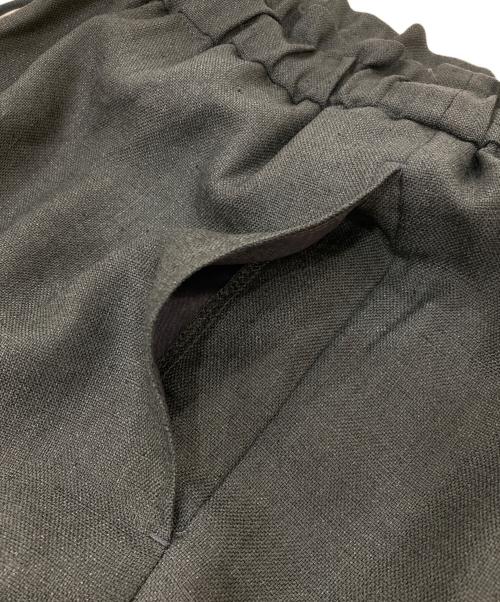 BEARDSLEY（ビアズリー）BEARDSLEY (ビアズリー) ストレッチジョーゼットパンツ グレー サイズ:１の古着・服飾アイテム