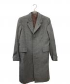 Paul Smith COLLECTIONポールスミス コレクション）の古着「ANGORA CHESTER COAT」｜グレー