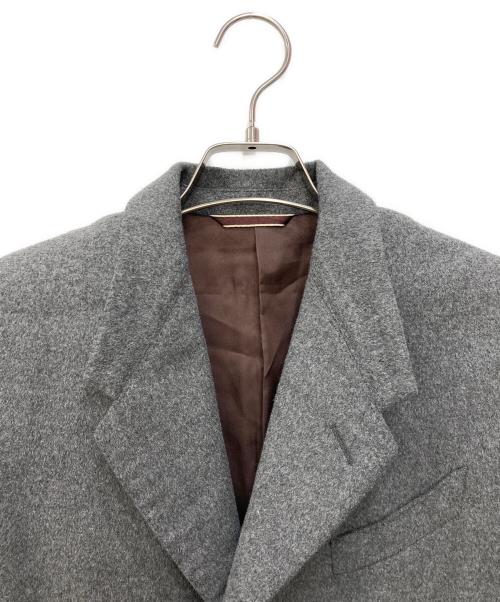 Paul Smith COLLECTION（ポールスミス コレクション）Paul Smith COLLECTION (ポールスミス コレクション) ANGORA CHESTER COAT グレー サイズ:Ⅼの古着・服飾アイテム