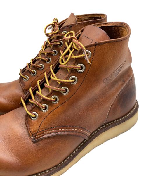 RED WING（レッドウィング）RED WING (レッドウィング) 6 inch Classic Round ワークブーツ ブラウン サイズ:8の古着・服飾アイテム