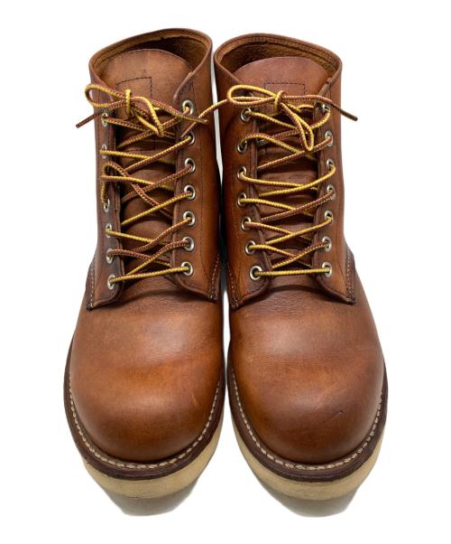 RED WING（レッドウィング）RED WING (レッドウィング) 6 inch Classic Round ワークブーツ ブラウン サイズ:8の古着・服飾アイテム