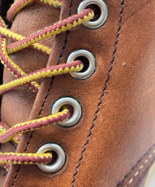 RED WING（レッドウィング）RED WING (レッドウィング) 6 inch Classic Round ワークブーツ ブラウン サイズ:8の古着・服飾アイテム