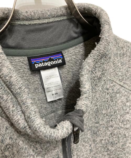 Patagonia（パタゴニア）Patagonia (パタゴニア) Men's Better Sweater Jacket グレー サイズ:Lの古着・服飾アイテム