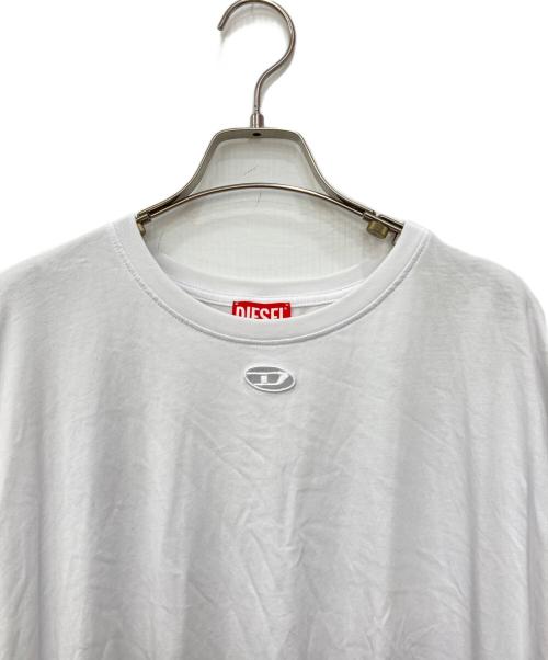 DIESEL（ディーゼル）DIESEL (ディーゼル) D-EIVOR tシャツ ホワイト サイズ:XSの古着・服飾アイテム