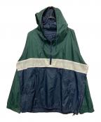 GAPギャップ）の古着「アノラックパーカー」｜グリーン×ネイビー