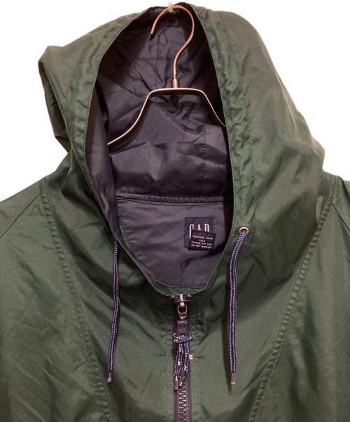 GAP（ギャップ）GAP (ギャップ) アノラックパーカー グリーン×ネイビー サイズ:XLの古着・服飾アイテム