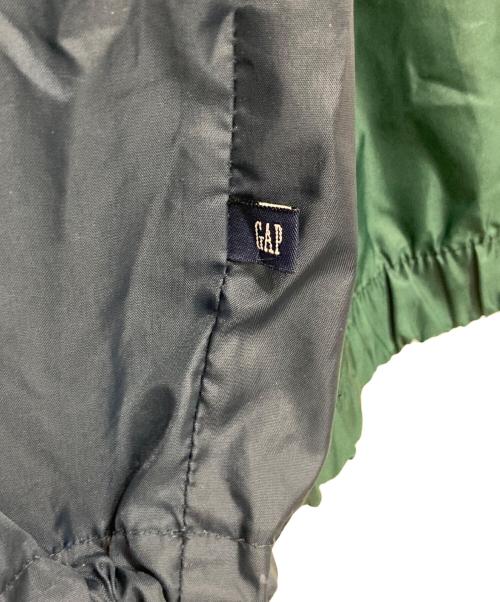 GAP（ギャップ）GAP (ギャップ) アノラックパーカー グリーン×ネイビー サイズ:XLの古着・服飾アイテム