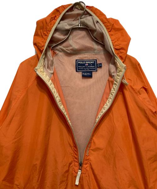 POLO SPORT（ポロスポーツ）POLO SPORT (ポロスポーツ) アノラックパーカー オレンジ サイズ:XLの古着・服飾アイテム