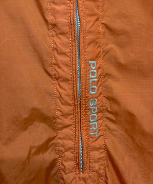 POLO SPORT（ポロスポーツ）POLO SPORT (ポロスポーツ) アノラックパーカー オレンジ サイズ:XLの古着・服飾アイテム