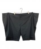 COMME des GARCONSコムデギャルソン）の古着「ドッキングワイドショーツ」｜ブラック