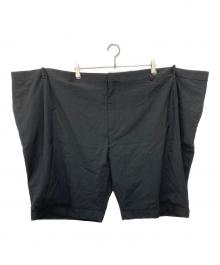 COMME des GARCONS（コムデギャルソン）の古着「ドッキングワイドショーツ」｜ブラック
