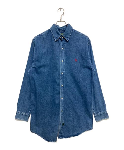 POLO COUNTRY（ポロカントリー）POLO COUNTRY (ポロカントリー) デニムシャツ インディゴ サイズ:Sの古着・服飾アイテム