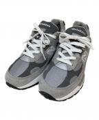 NEW BALANCEニューバランス）の古着「992ローカットスニーカー」｜グレー