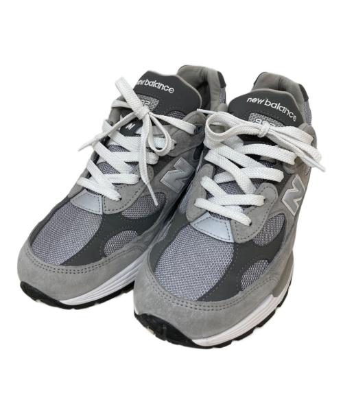 NEW BALANCE（ニューバランス）NEW BALANCE (ニューバランス) 992ローカットスニーカー グレー サイズ:27.5の古着・服飾アイテム