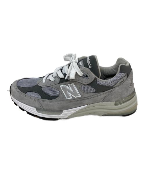 NEW BALANCE（ニューバランス）NEW BALANCE (ニューバランス) 992ローカットスニーカー グレー サイズ:27.5の古着・服飾アイテム