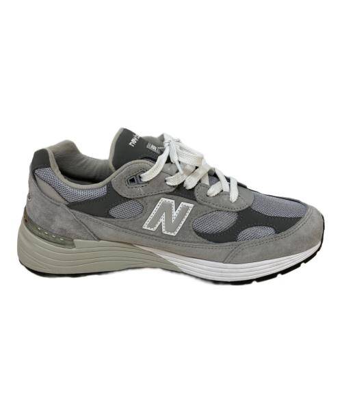 NEW BALANCE（ニューバランス）NEW BALANCE (ニューバランス) 992ローカットスニーカー グレー サイズ:27.5の古着・服飾アイテム