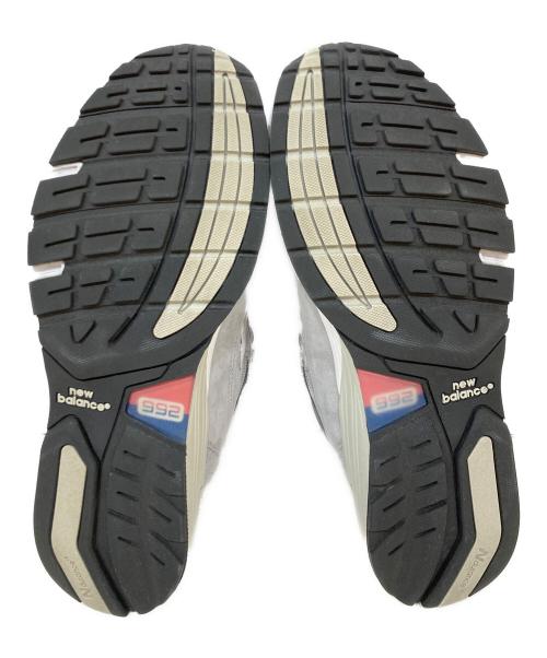 NEW BALANCE（ニューバランス）NEW BALANCE (ニューバランス) 992ローカットスニーカー グレー サイズ:27.5の古着・服飾アイテム
