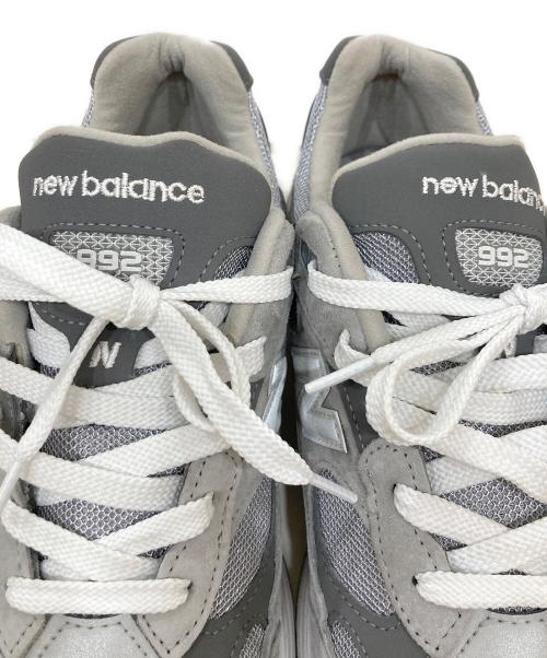NEW BALANCE（ニューバランス）NEW BALANCE (ニューバランス) 992ローカットスニーカー グレー サイズ:27.5の古着・服飾アイテム