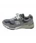 NEW BALANCE (ニューバランス) 992ローカットスニーカー グレー サイズ:27.5：28000円