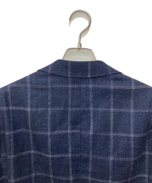 ANGLAIS（アングレー）ANGLAIS (アングレー) カシミヤシルクブレンドテーラードジャケット ネイビー サイズ:48の古着・服飾アイテム