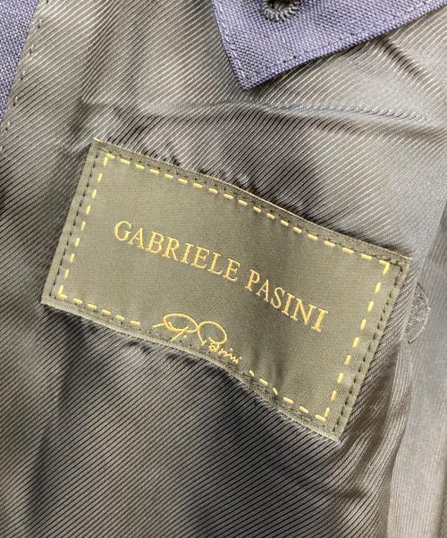 GABRIELE PASINI（ガブリエレパジーニ）GABRIELE PASINI (ガブリエレパジーニ) ウールテーラードジャケット ネイビー サイズ:48の古着・服飾アイテム