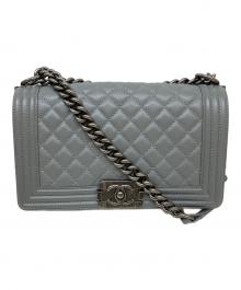 CHANEL×BOY CHANEL（シャネル）の古着「チェーンショルダーバッグ」｜グレー