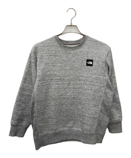 THE NORTH FACE（ザ ノース フェイス）THE NORTH FACE (ザ ノース フェイス) スクエアロゴクルー グレー サイズ:Sの古着・服飾アイテム