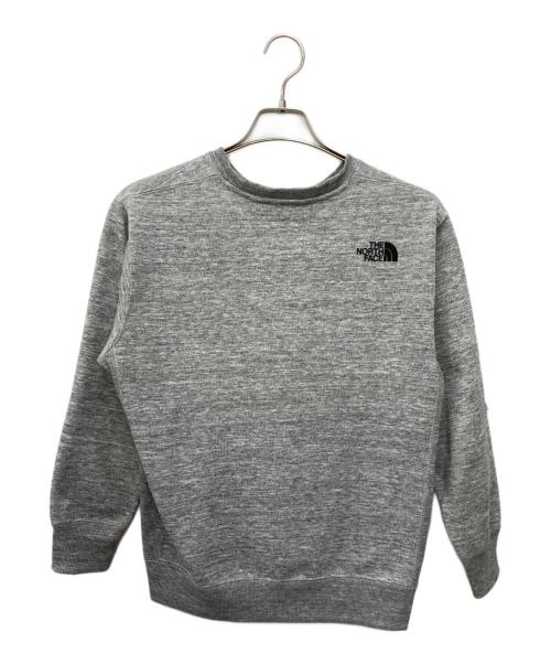 THE NORTH FACE（ザ ノース フェイス）THE NORTH FACE (ザ ノース フェイス) スクエアロゴクルー グレー サイズ:Sの古着・服飾アイテム