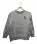 THE NORTH FACE（ザ ノース フェイス）の古着「スクエアロゴクルー」｜グレー