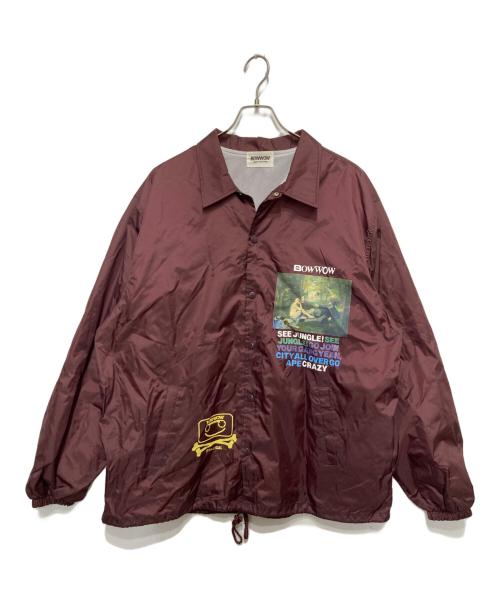 BOWWOW（バウワウ）BOWWOW (バウワウ) コーチジャケット ボルドー サイズ:SIZE XLの古着・服飾アイテム
